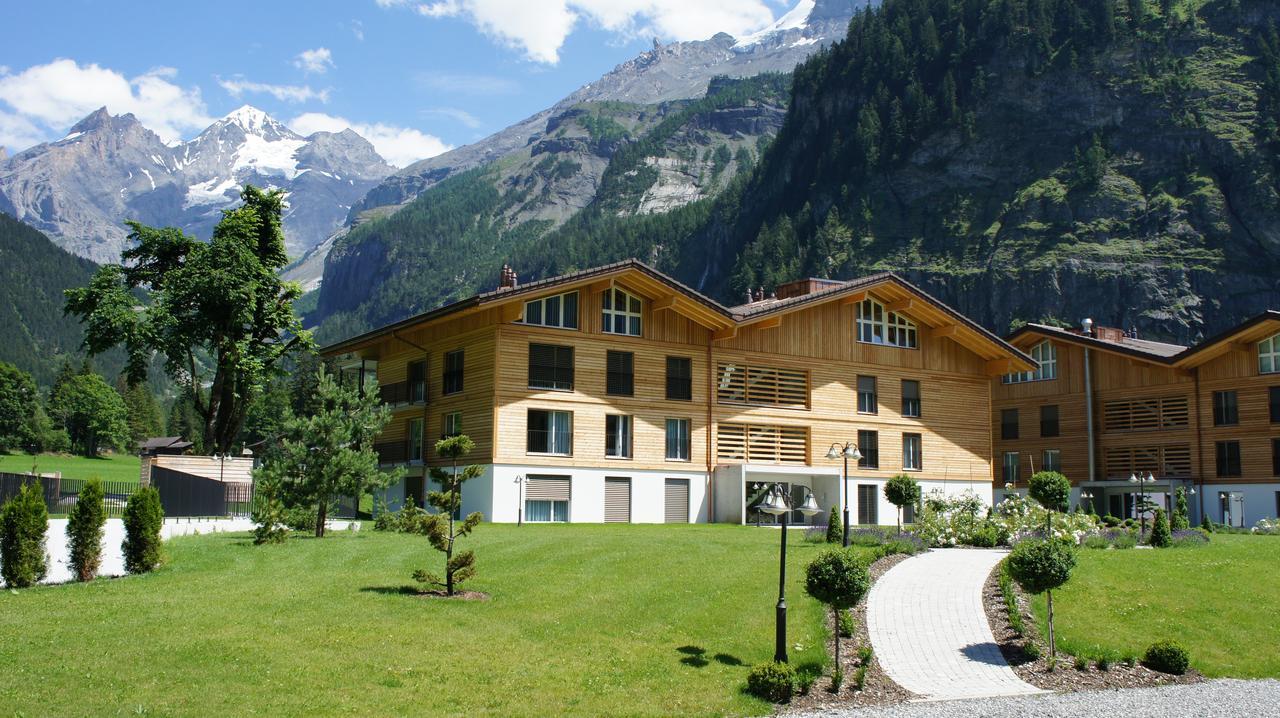 Victoria Alpine Park Apartment Kandersteg Ngoại thất bức ảnh